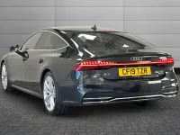 Usado Audi A7 S-Line 286 CV (210 kW) 2019 Gris Berlina