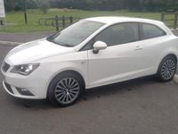 Used Seat Ibiza CONNECT 2016 White Hatchback