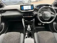 Used Peugeot e-208 Premium 100 kW (136 HP) 2022 Black Hatchback