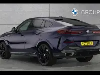 Used BMW X6 M50 Shadowline 523 HP (384 kW) 2022 Tanzanite blue SUV