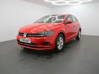 Used VW Polo SE 95 HP (69 kW) 2019 Red Hatchback