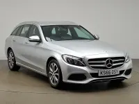 Usado Mercedes C200 184 HP (135 kW) 2016 Prateado Carrinha