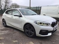 Used BMW 118 Sport Line 2019 White Hatchback