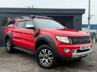 Used Ford Ranger Limited 2013 Red Pickup