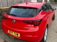 Used Vauxhall Astra SRi 2017 Red Hatchback