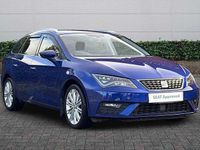 Used Seat Leon Sport 150 HP (110 kW) 2018 Blue Estate