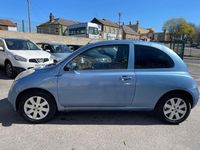 Begagnad Nissan Micra 88 HK (64 kW) 2006 Blå Halvkombi