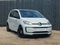 Used VW up! Black Edition 65 HP (47 kW) 2021 White Hatchback