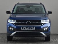 Used VW T-Cross Black Edition 110 HP (80 kW) 2023 Blue SUV