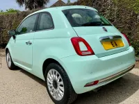 Used Fiat 500 Lounge 69 HP (50 kW) 2016 Green Hatchback