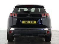 Used Peugeot 3008 GT-line 130 HP (95 kW) 2018 Black SUV