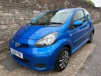 Used Toyota Aygo 2009 Blue Hatchback