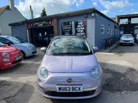 Used Fiat 500 Lounge 85 HP (62 kW) 2013 Pink Hatchback