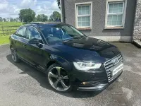 Used Audi A3 Sport 110 HP (80 kW) 2016 Black Sedan