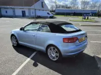 Used Audi A3 Cabriolet S-Line 140 HP (102 kW) 2008 Blue Cabriolet