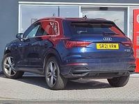 Used Audi Q3 S-Line 190 HP (139 kW) 2021 Blue SUV