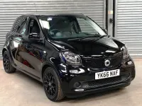 Used Smart ForFour 71 HP (52 kW) 2016 Black Hatchback