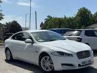 Used Jaguar XF Luxury 200 HP (147 kW) 2014 White Sedan