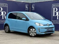 Used VW e-up! 60 kW (82 HP) 2021 Blue Hatchback