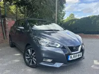 Used Nissan Micra Acenta Limited Edition 71 HP (52 kW) 2018 Grey Hatchback