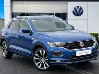 Używany VW T-Roc R-line 115 KM (84 kW) 2019 Niebieski SUV