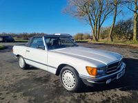 Used Mercedes SL420 1986 White Cabriolet