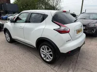Used Nissan Juke Acenta 110 HP (80 kW) 2016 White SUV