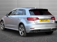 Used Audi A3 S-Line 150 HP (110 kW) 2017 Silver Hatchback