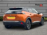 Used Peugeot e-2008 Premium 100 kW (136 HP) 2021 Orange SUV