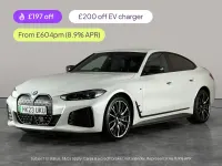 Used BMW i4 Comfort Edition 400 kW (544 HP) 2023 White Sedan