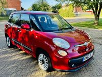 Used Fiat 500L Lounge 85 HP (62 kW) 2013 Red MPV