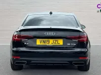 Used Audi A4 Black Edition 150 HP (110 kW) 2019 Black Sedan