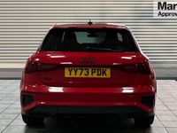 Used Audi A3 Black Edition 150 HP (110 kW) 2023 Red Sedan