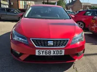 Used Seat Leon XCELLENCE 130 HP (95 kW) 2019 Red Hatchback