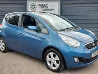Used Kia Venga 123 HP (90 kW) 2013 Blue Hatchback