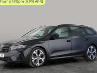 Used Skoda Octavia vRS 265 HP (194 kW) 2025 Black Estate