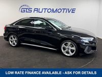 Used Audi A3 S-Line 150 HP (110 kW) 2021 Black Sedan