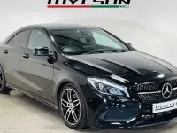 Used Mercedes CLA220 AMG line 177 HP (130 kW) 2017 Black Coupe