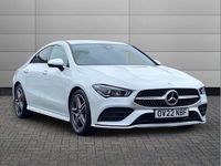 Used Mercedes CLA200 AMG line 161 HP (118 kW) 2022 White Coupe