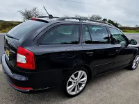 Used Skoda Octavia vRS 200 HP (147 kW) 2012 Black Estate