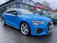 Used Audi A3 Sportback S-Line 2022 Blue Hatchback