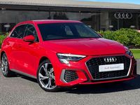 Used Audi A3 S-Line 147 HP (108 kW) 2023 Red Sedan