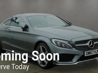 Used Mercedes C200 AMG line 2017 Grey Coupe