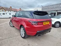 Used Land Rover Range Rover Sport HSE Dynamic 404 HP (297 kW) 2018 Red SUV