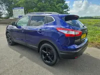 Used Nissan Qashqai N-TEC 115 HP (84 kW) 2015 Blue SUV