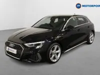 Begagnad Audi A3 S-Line 2022 Svart Sedan