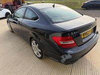 Used Mercedes C220 AMG 170 HP (125 kW) 2012 Black Coupe