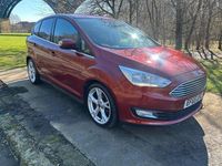 Second-hand Ford C-MAX Titanium 120 CP (88 kW) 2015 Roșu Monovolum
