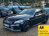 Used Mercedes C250 AMG Line Premium Plus 204 HP (150 kW) 2018 Black Sedan