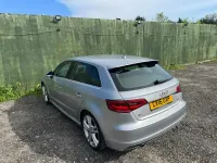 Used Audi A3 Sportback S-Line 110 HP (80 kW) 2016 Silver Hatchback